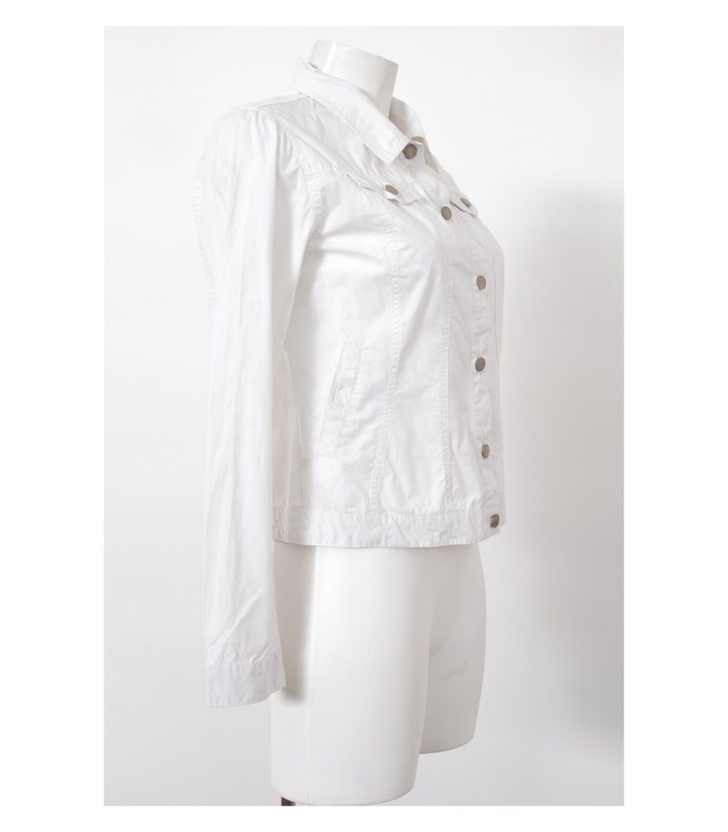 BRIGITTE VON BOCH Damen Sommerjacke Gr. 36 Baumwolle – Foto 3
