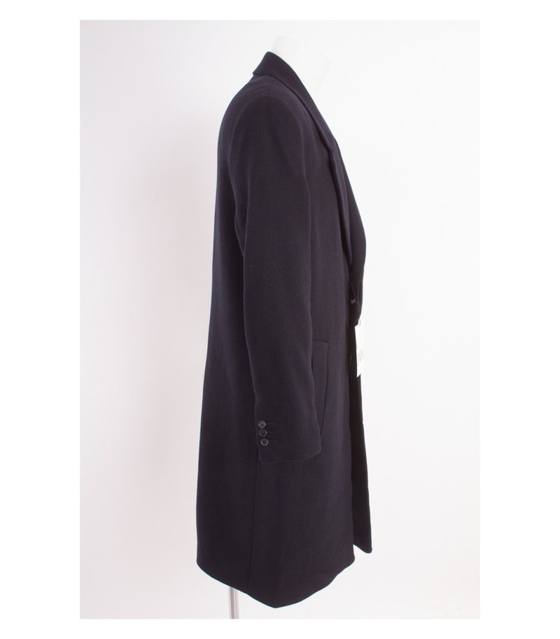 ZARA Herren Mantel Wollmantel Gr. M Blau Neu – Foto 2