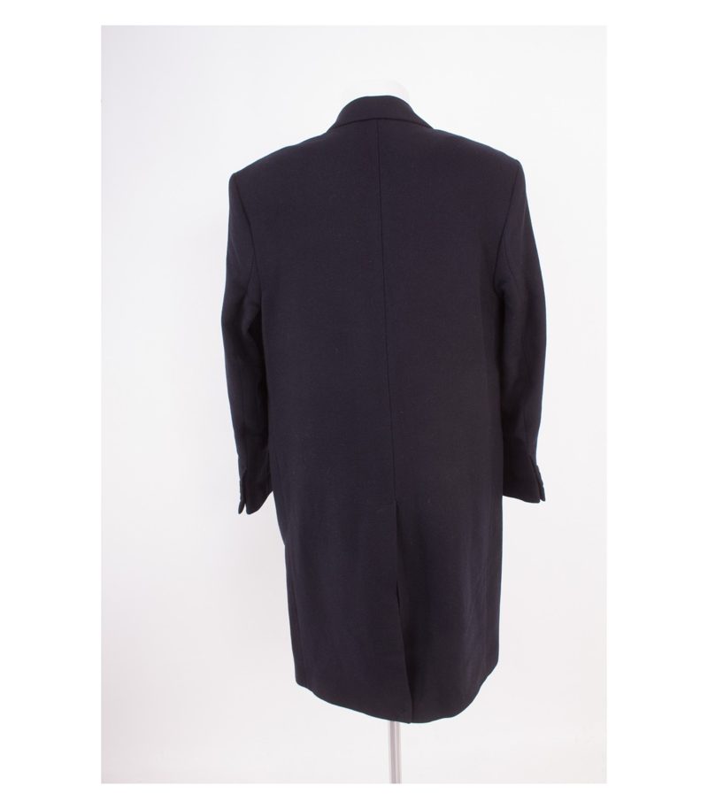 ZARA Herren Mantel Wollmantel Gr. M Blau Neu – Foto 4