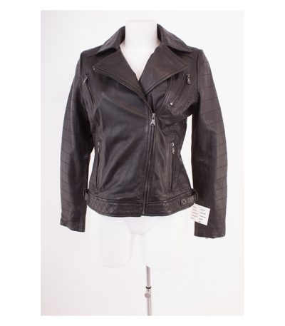 KRISS SWEDEN Damen Lederjacke Gr. DE 40 Leder Neu