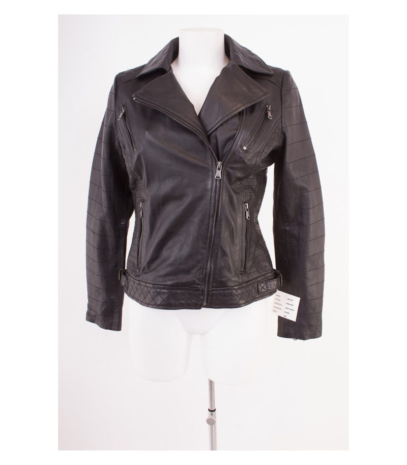 KRISS SWEDEN Damen Lederjacke Gr. DE 40 Leder Neu – Foto 1