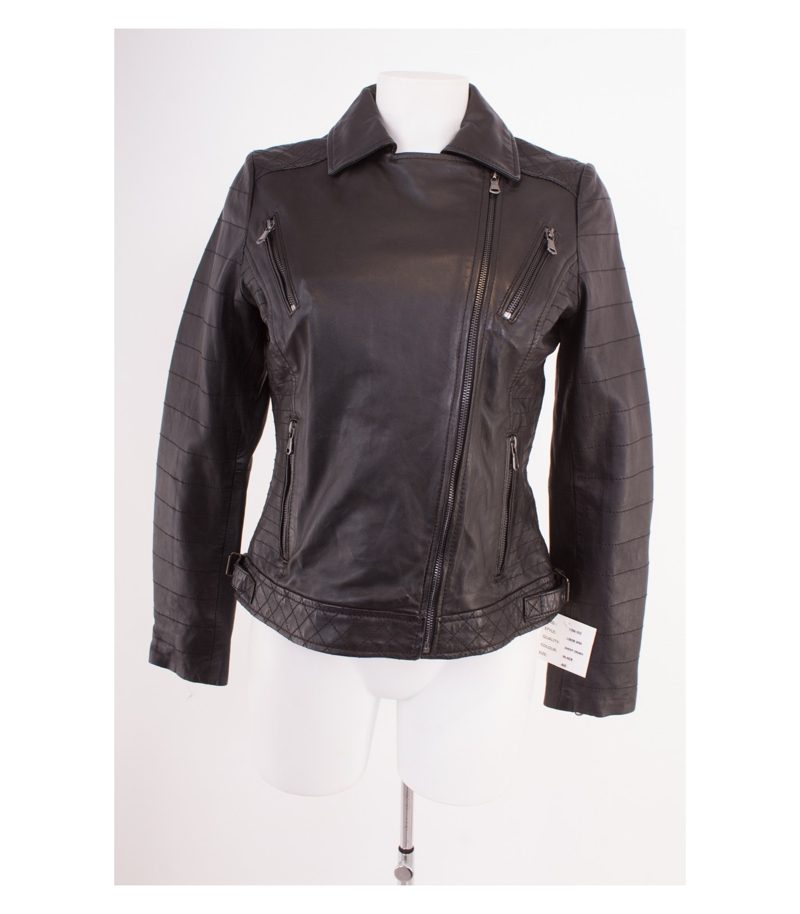 KRISS SWEDEN Damen Lederjacke Gr. DE 40 Leder Neu – Foto 2
