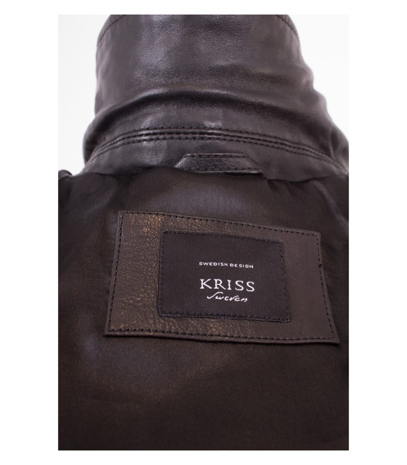 KRISS SWEDEN Damen Lederjacke Gr. DE 40 Leder Neu – Foto 7