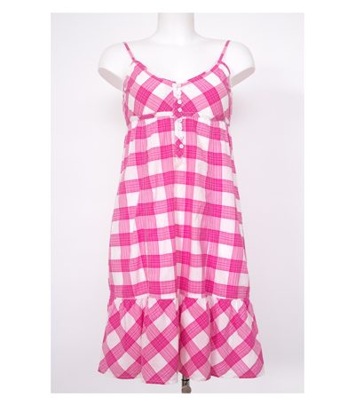 HALLHUBER Damen Kleid Sommerkleid Gr. 36 A-Linie Baumwolle