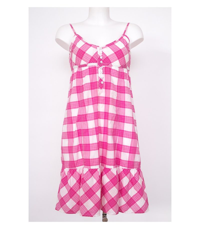 HALLHUBER Damen Kleid Sommerkleid Gr. 36 A-Linie Baumwolle – Foto 1