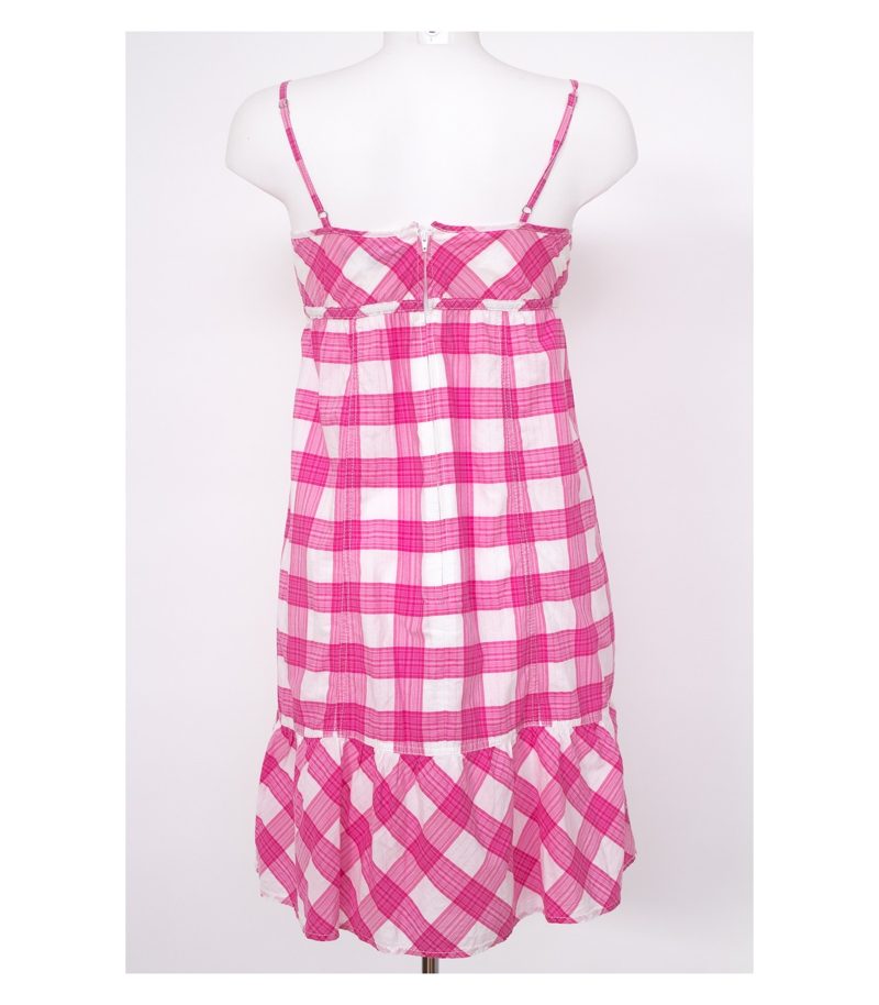 HALLHUBER Damen Kleid Sommerkleid Gr. 36 A-Linie Baumwolle – Foto 3