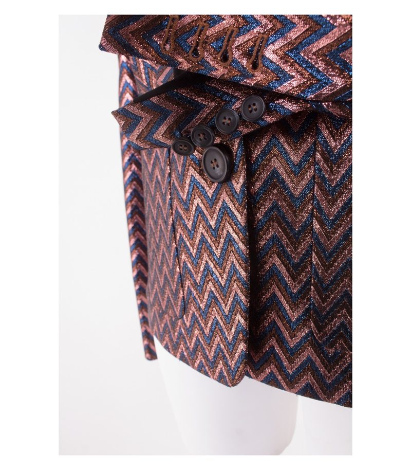 M MISSONI Damen GIACCA Blazer Gr. IT 40 DE 36 Neu – Foto 5