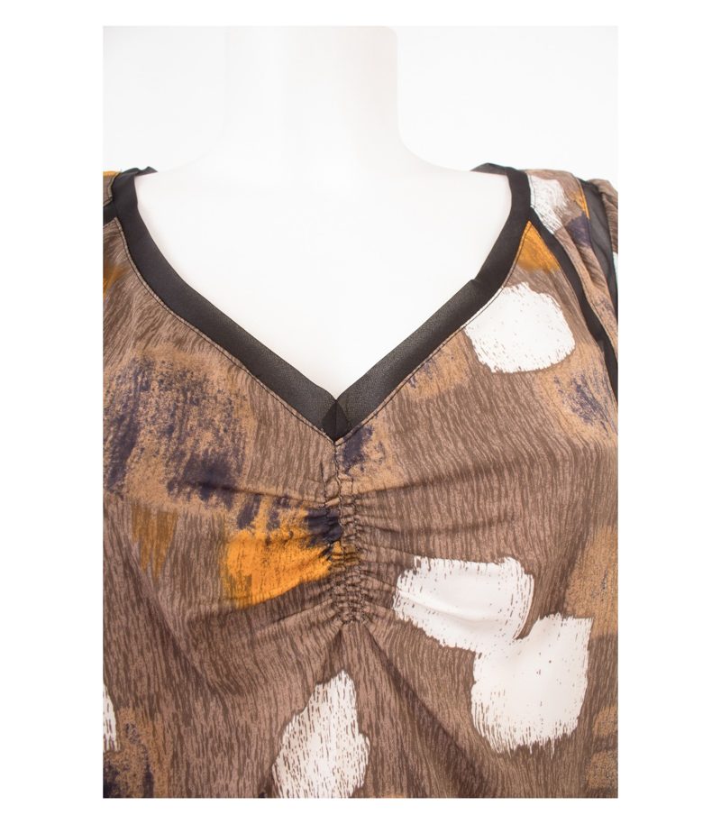 DIANE VON FURSTENBERG Damen Kleid Seidenkleid Gr. US 6 DE 36 – Foto 5