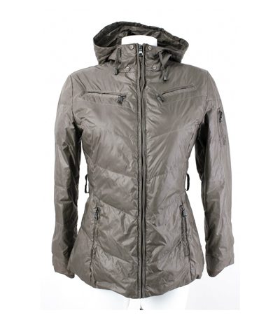 SAKI SWEDEN Damen Jacke Daunenjacke Winterjacke Kapuzenjacke Puffer Down Gr. 36