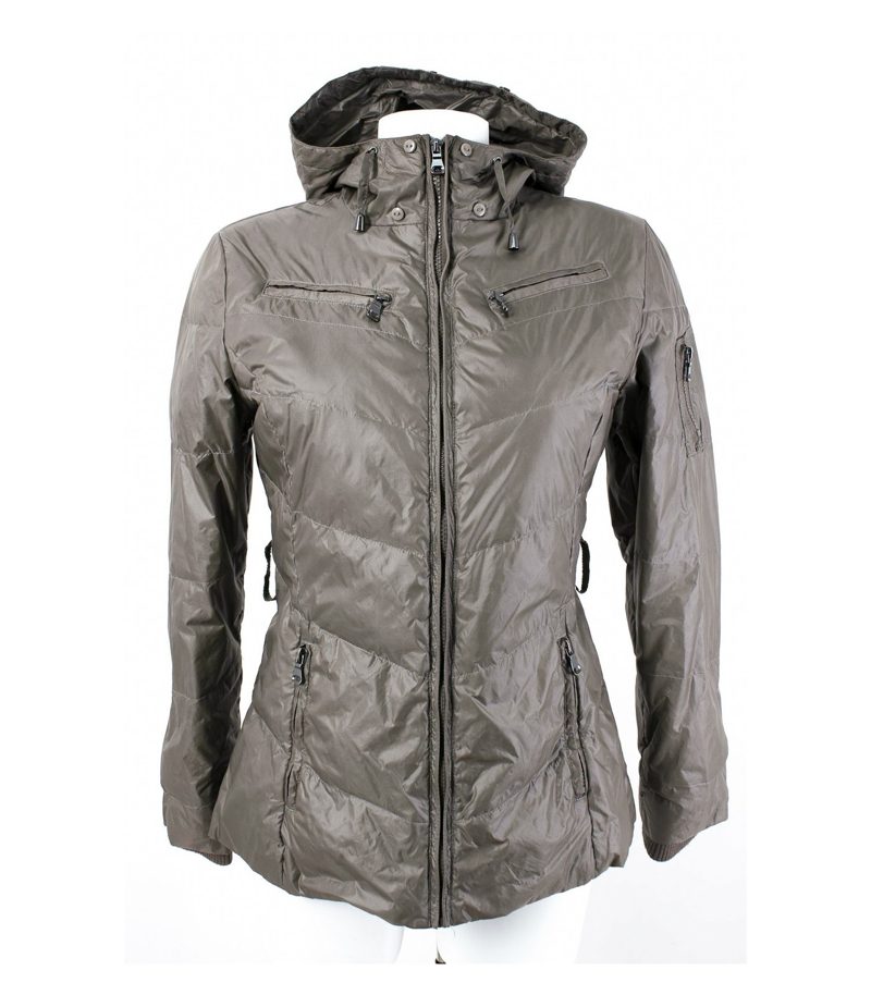 SAKI SWEDEN Damen Jacke Daunenjacke Winterjacke Kapuzenjacke Puffer Down Gr. 36 – Foto 1