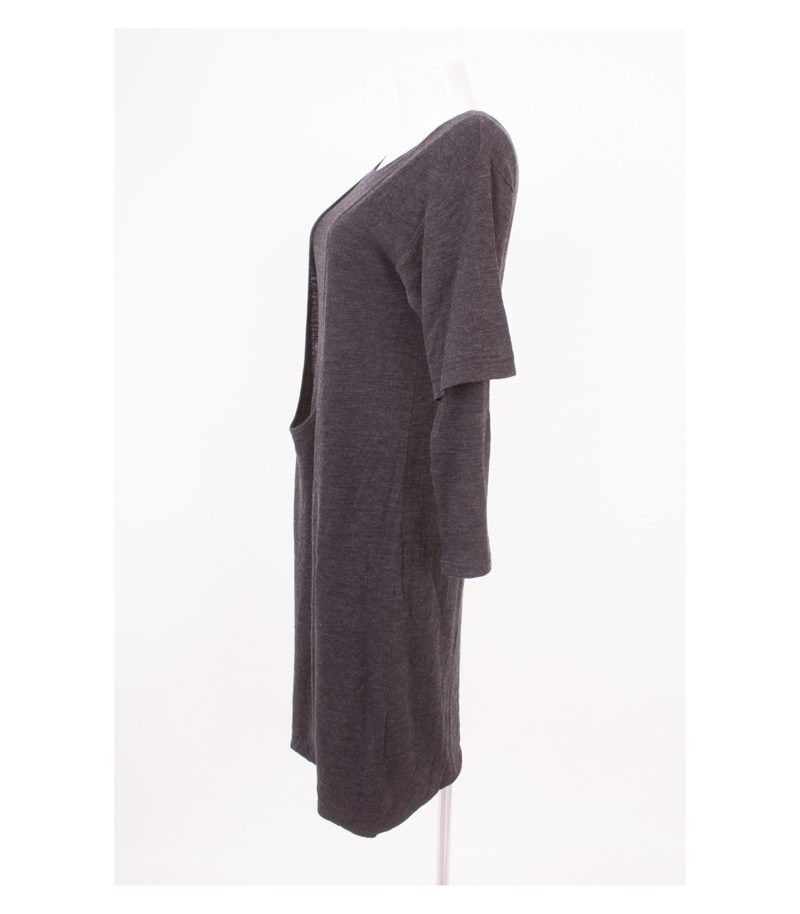 Maison Martin Margiela Damen Kleid Strickkleid & Gr. S Wolle Seide – Foto 3