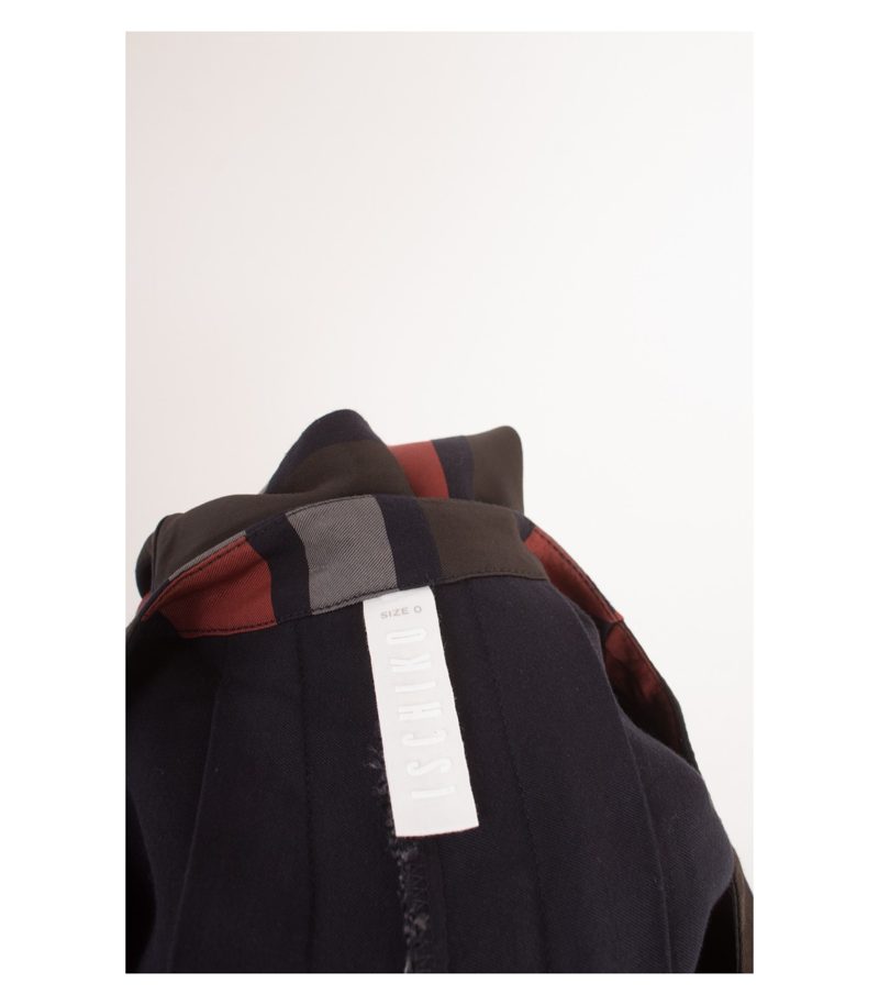 ISCHIKO Damen Oberteil Bluse & Gr. 0 (DE 36) Viskose Seide – Foto 6