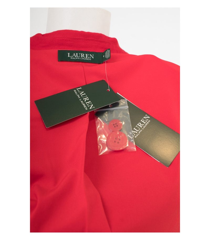 RALPH LAUREN Damen Blazer & Gr. US 6 DE 38 Leinen Viskose Neu – Foto 8