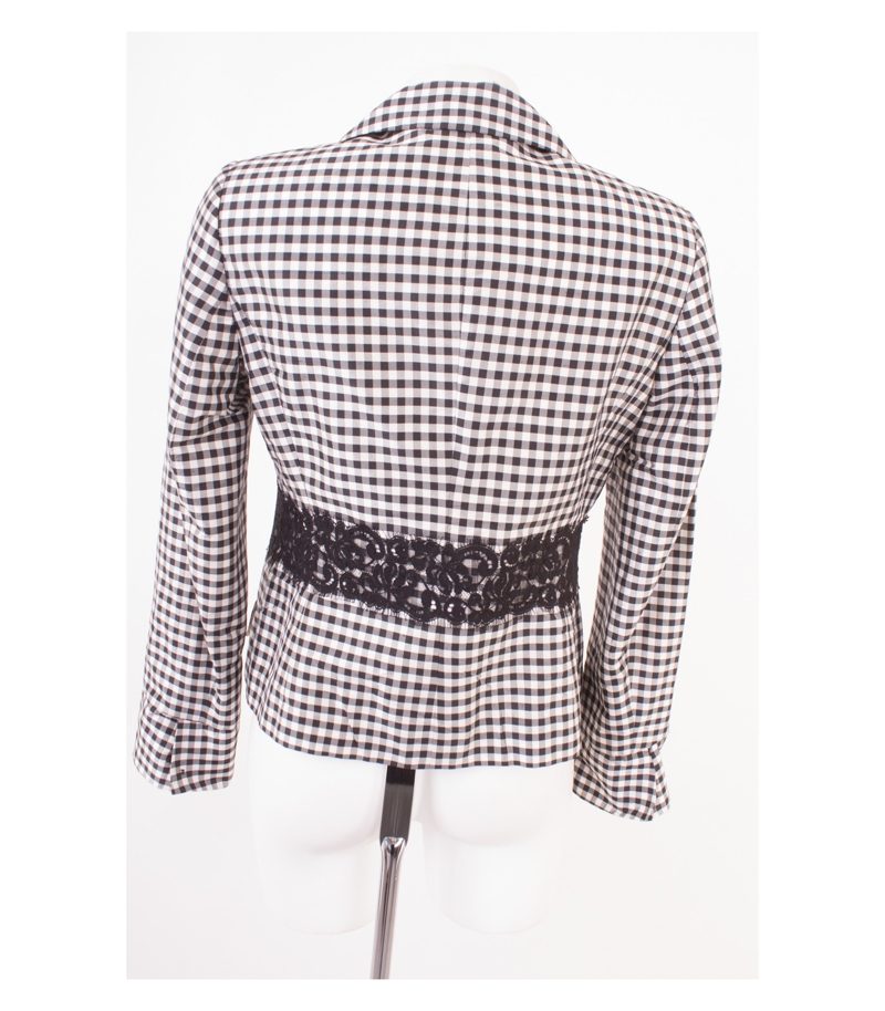Elegance Paris Damen Blazer Gr. DE 38 Seide – Foto 4