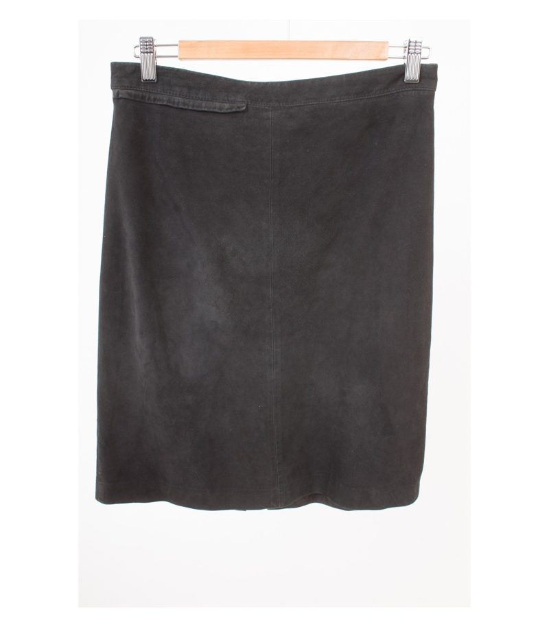 RALPH LAUREN GOLF Damen Rock Veloursleder Gr. US 8 (DE 38) Leder – Foto 1