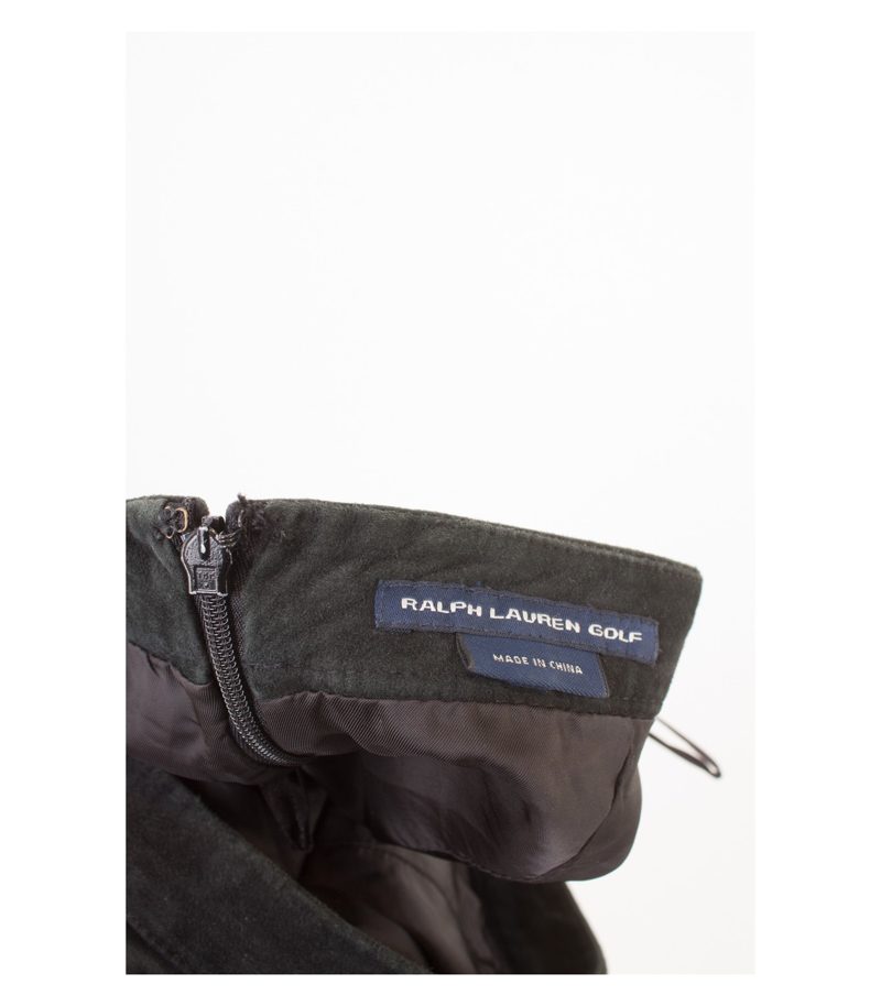 RALPH LAUREN GOLF Damen Rock Veloursleder Gr. US 8 (DE 38) Leder – Foto 3