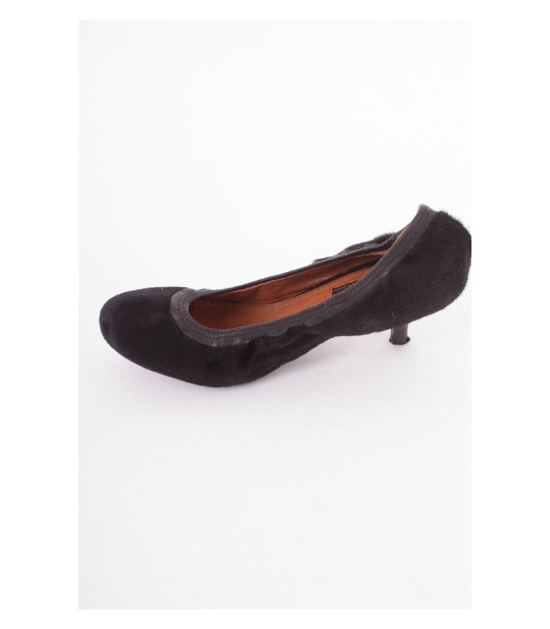 LANVIN Damen Pumps Gr. EU 37,5 cm Schwarz – Foto 3