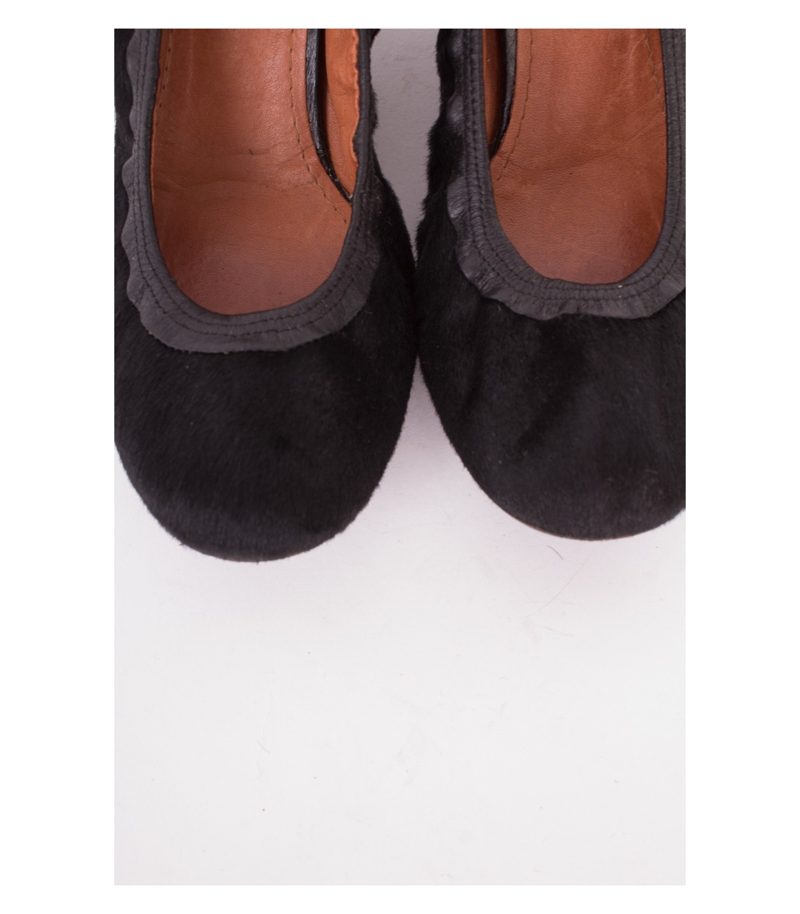 LANVIN Damen Pumps Gr. EU 37,5 cm Schwarz – Foto 4