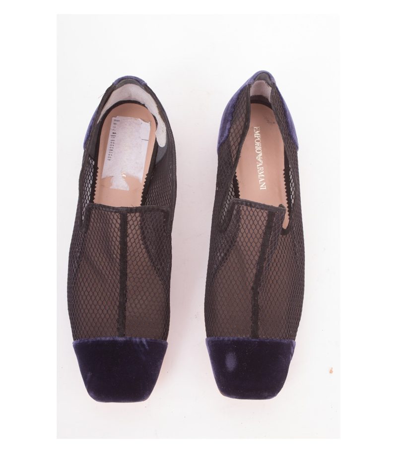 EMPORIO ARMANI Damen Sommerschuhe Ballerinas Gr. EU 40 – Foto 2