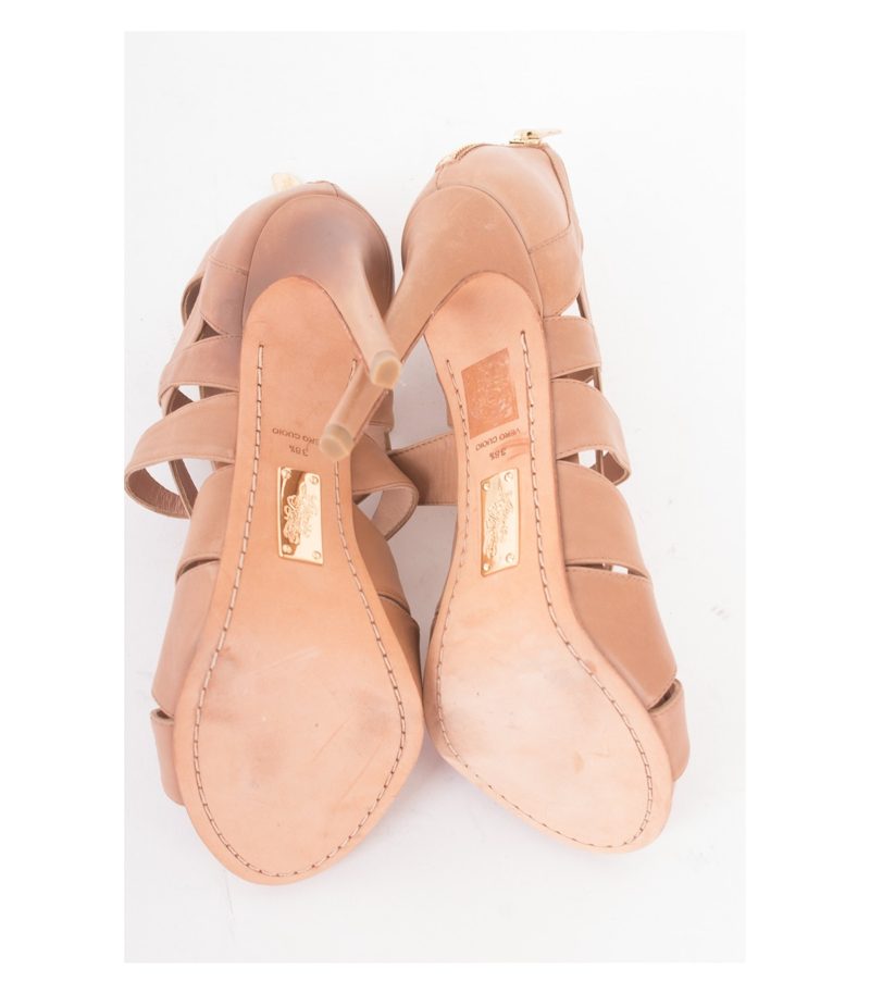 ALEJANDRO INGELMO Damen Pumps Sandalen Gr. EU 38,5 Leder – Foto 6