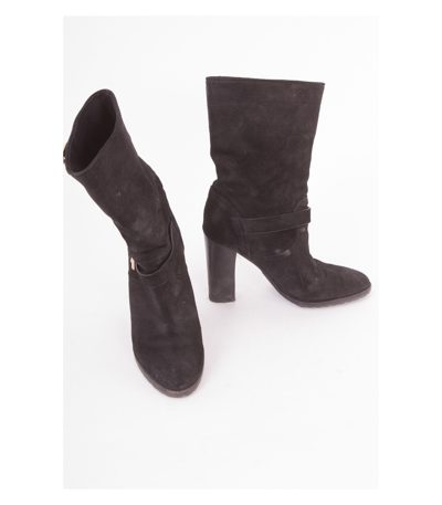 Ralph Lauren Damen Stiefeletten aus Wildleder Gr. EU 38,5 B