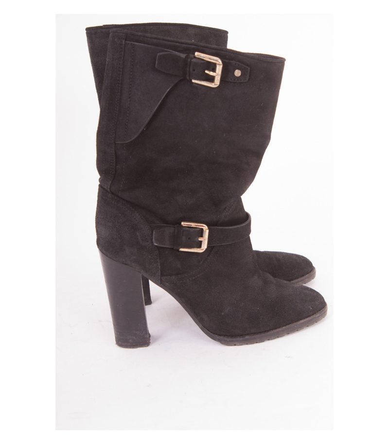 Ralph Lauren Damen Stiefeletten aus Wildleder Gr. EU 38,5 B – Foto 2