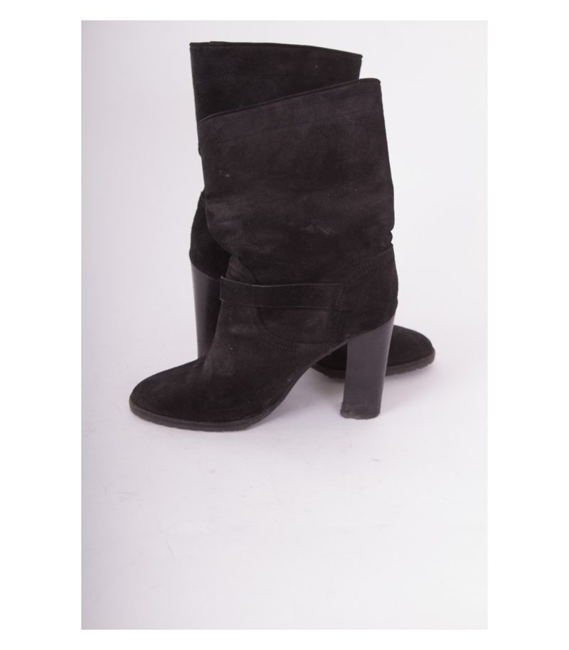 Ralph Lauren Damen Stiefeletten aus Wildleder Gr. EU 38,5 B – Foto 3