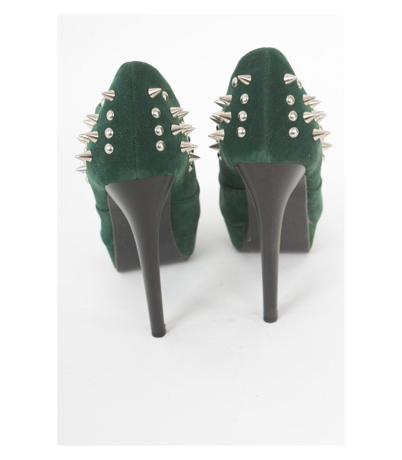 Muse Independent Wear Damen High Heels Plateau Pumps Gr. EU 39 Grün – Foto 5