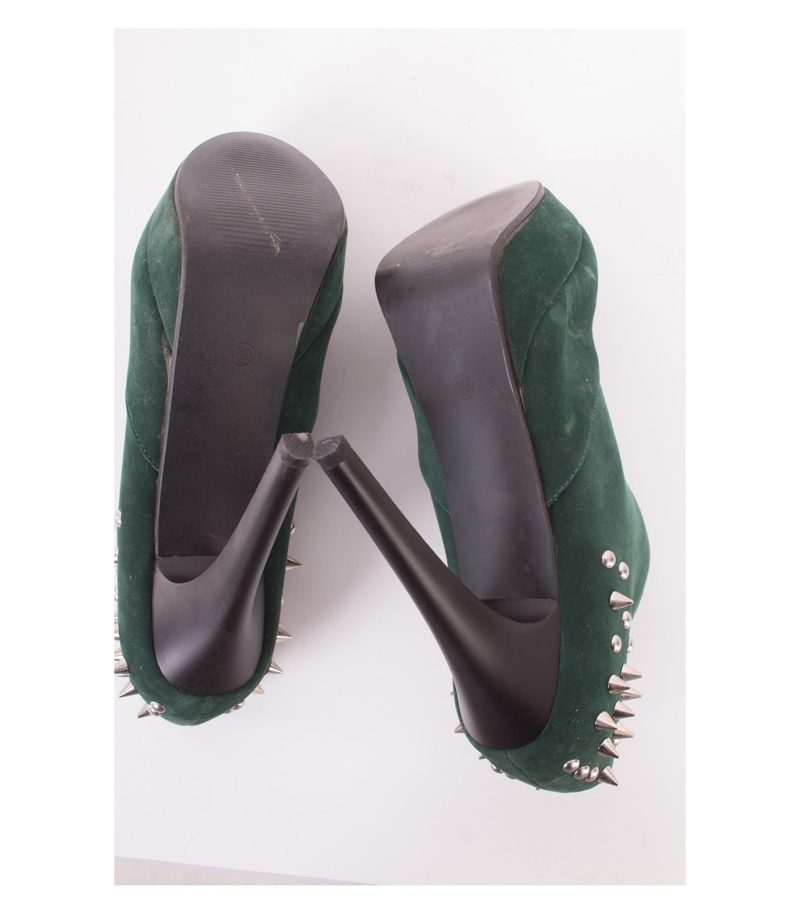 Muse Independent Wear Damen High Heels Plateau Pumps Gr. EU 39 Grün – Foto 6