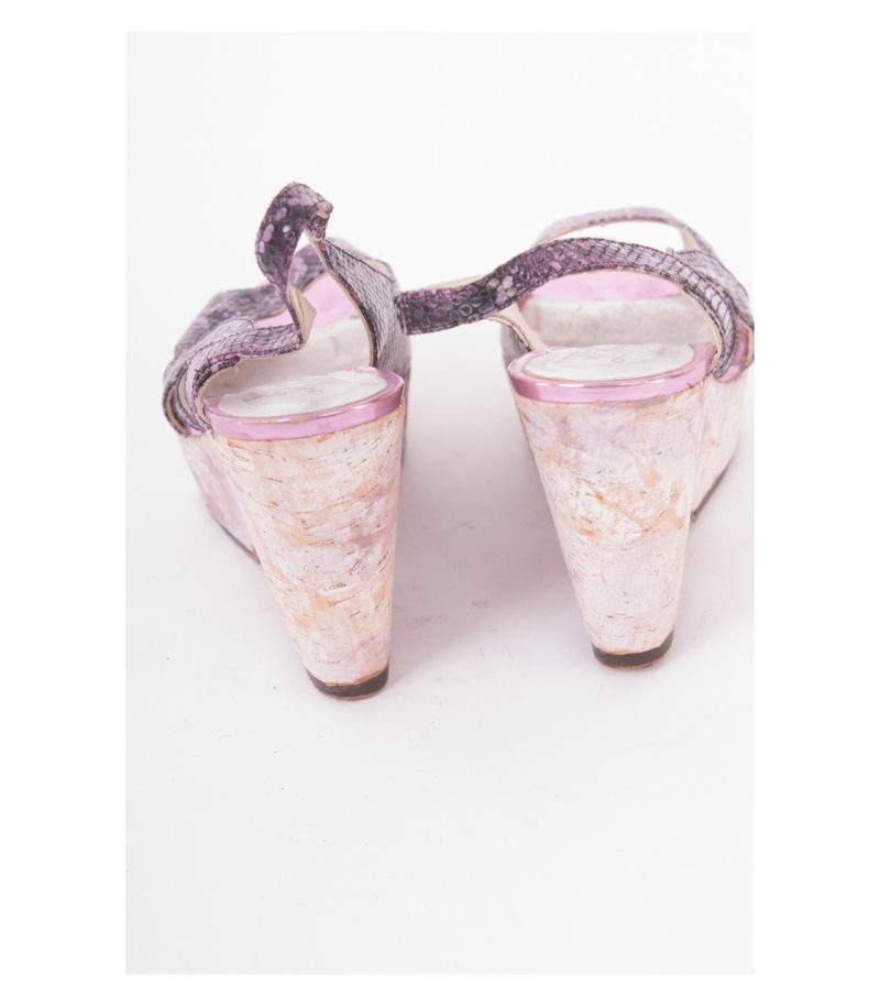 BABYLON FASHION Damen Sommerschuhe Plateau Sandalen Gr. EU 40 – Foto 5