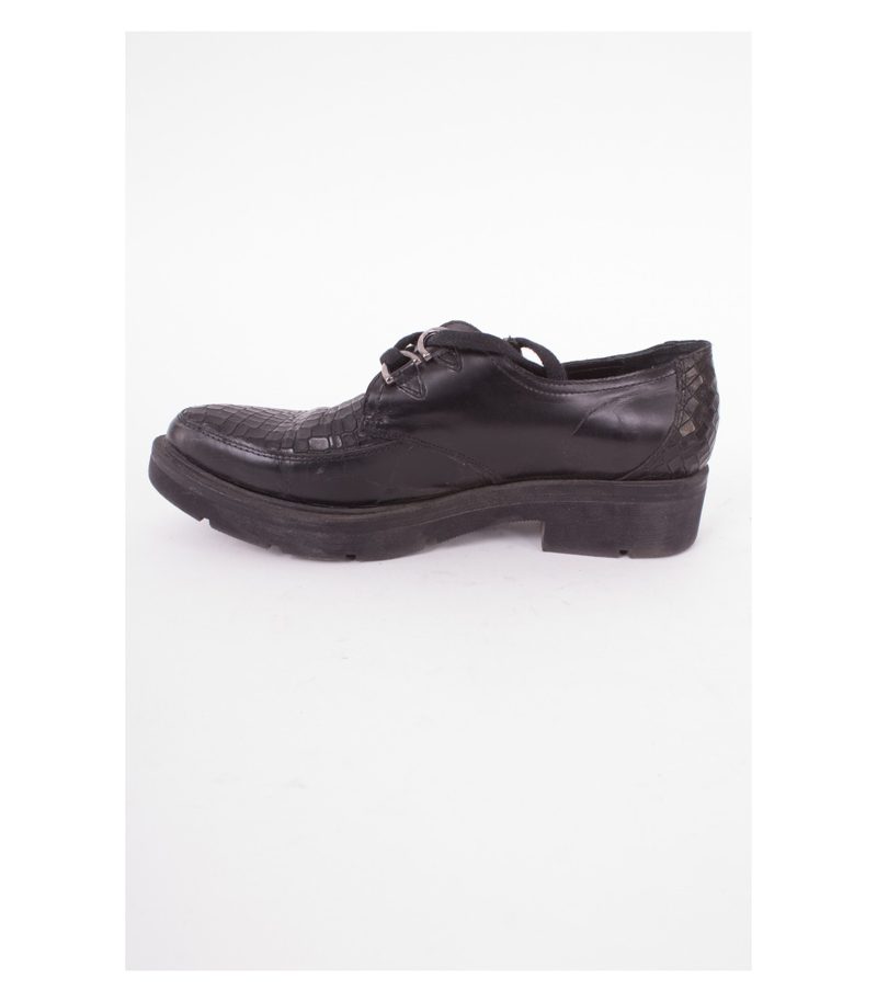 bueno Damen Halbschuhe Schnürschuhe Gr. EU 38 Schwarz – Foto 4