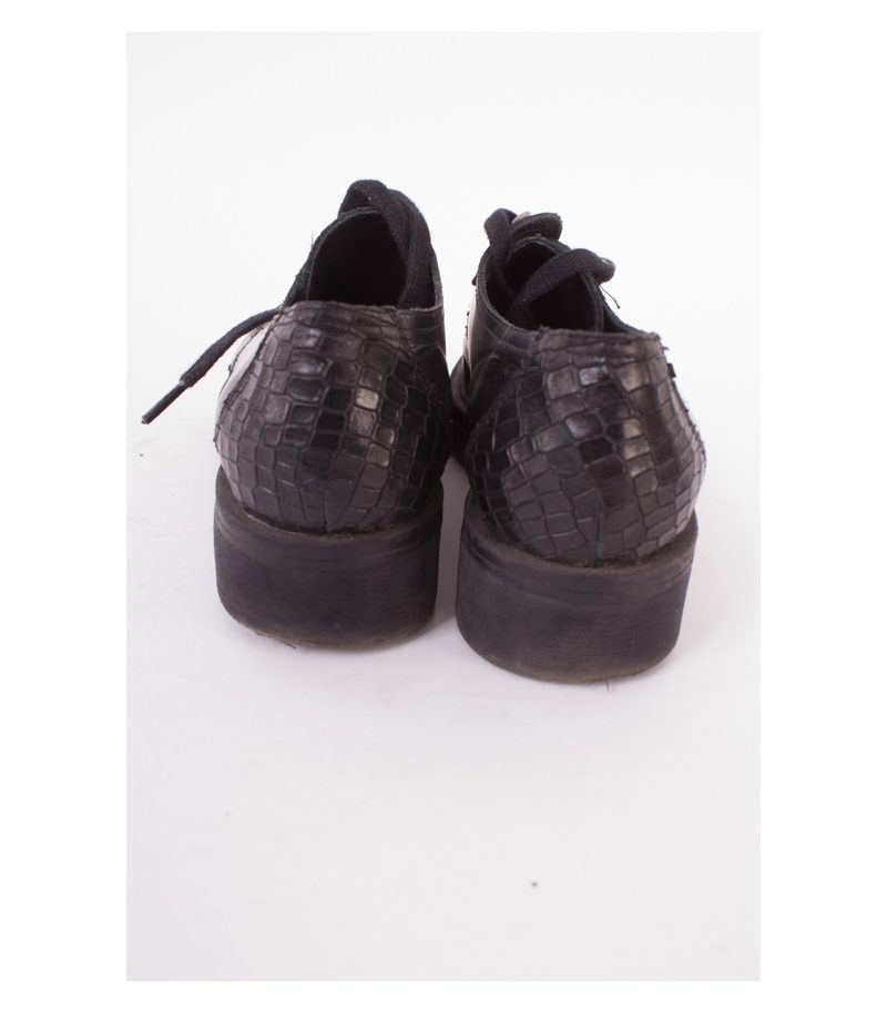 bueno Damen Halbschuhe Schnürschuhe Gr. EU 38 Schwarz – Foto 5