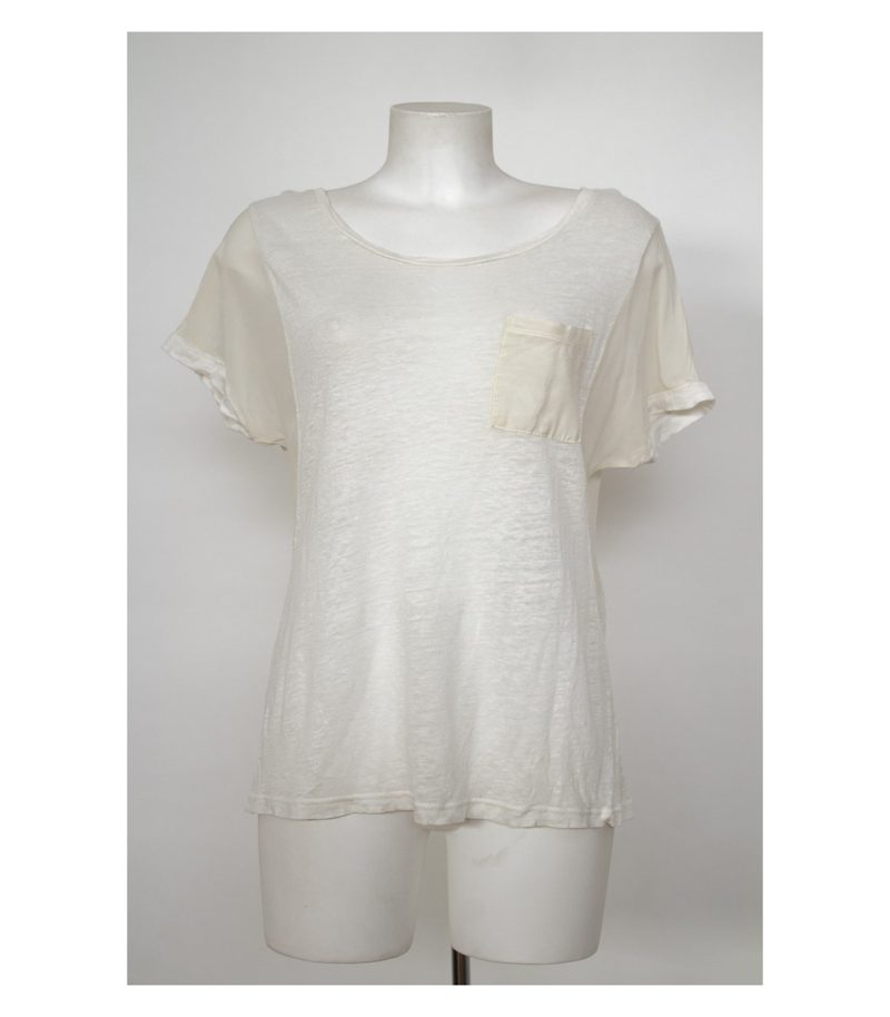 STEFANEL Damen T-Shirt Kurzarm Shirt Freizeit Gr. S – Foto 1