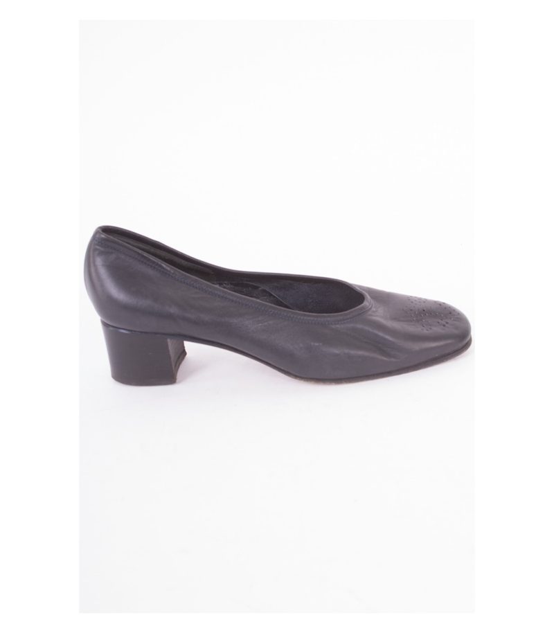 Ed Meier Damen Business Pumps Gr. EU 39 Blau Leder – Foto 3
