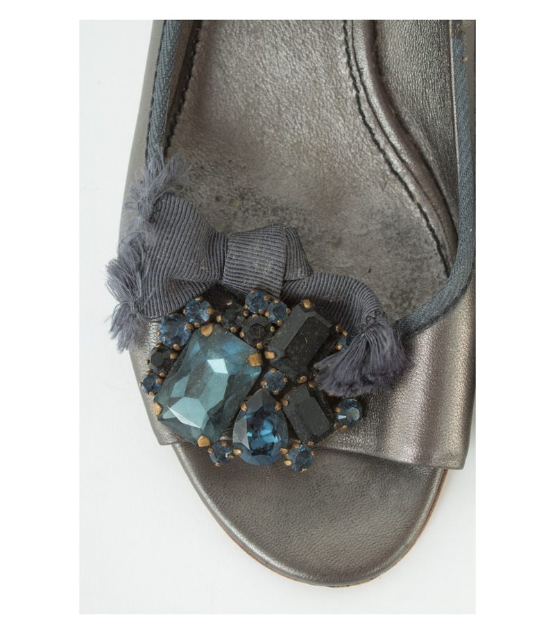 miu Damen Kitten Heel Pumps Sandalen Gr. EU 38,5 – Foto 6