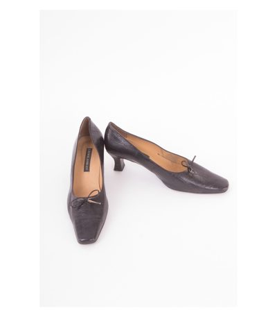 LAURA ASHLEY Damen Pumps Gr. EU 41 Schwarz Leder