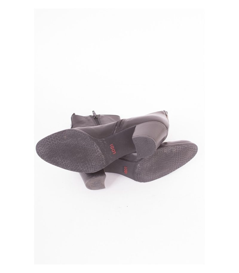 LODI Damen Stiefel Stiefelette Gr. EU 37 Schwarz Leder – Foto 6