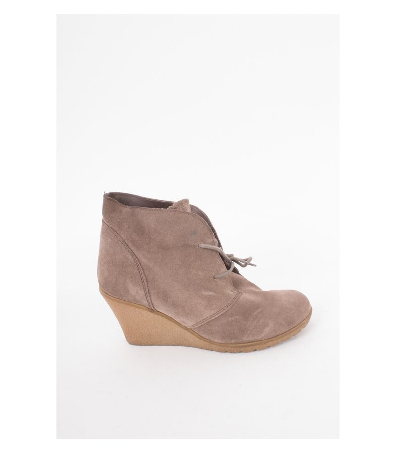 GöRTZ SHOES Damen Schuhe Schnürschuhe Keilabsatz Gr. EU 40 Leder – Foto 2