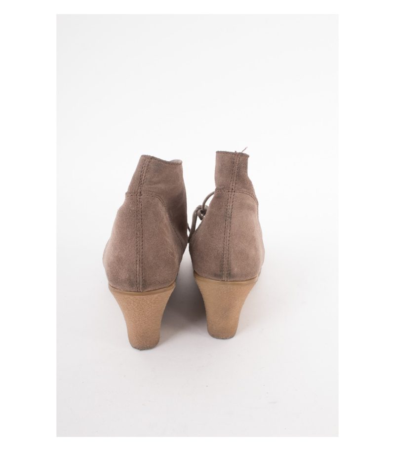 GöRTZ SHOES Damen Schuhe Schnürschuhe Keilabsatz Gr. EU 40 Leder – Foto 4