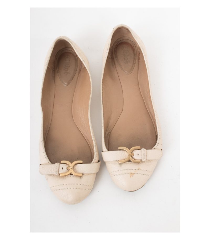 Chloé Damen Ballerinas Gr. EU 38 Leder – Foto 2