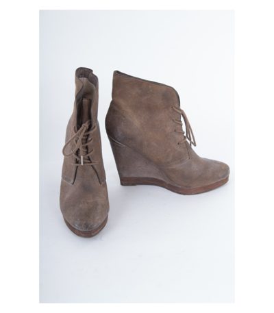 Michael Kors Damen Stiefeletten Schnürschuhe Keilabsatz Gr. US 9M EU 40
