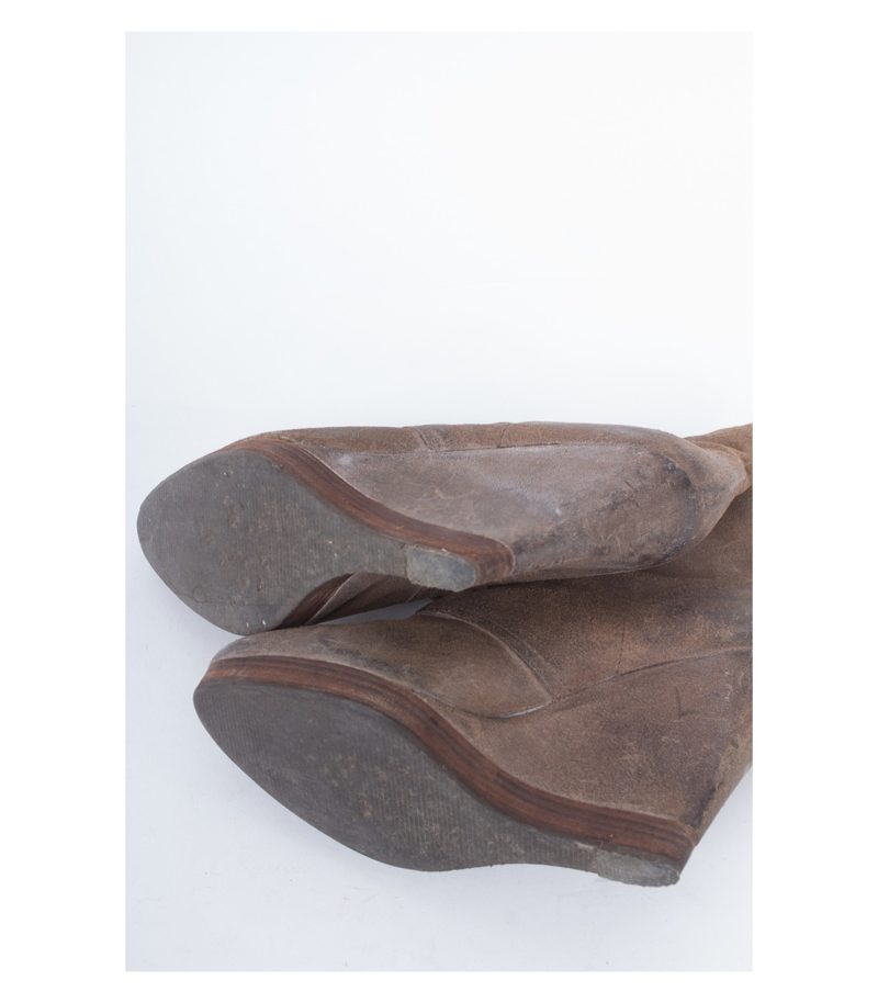 Michael Kors Damen Stiefeletten Schnürschuhe Keilabsatz Gr. US 9M EU 40 – Foto 6