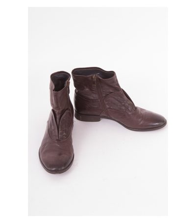 ALBERTO FERMANI Damen Stiefeletten Gr. EU 36 Braun Leder