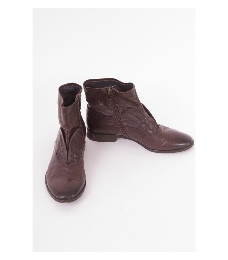 ALBERTO FERMANI Damen Stiefeletten Gr. EU 36 Braun Leder – Foto 1