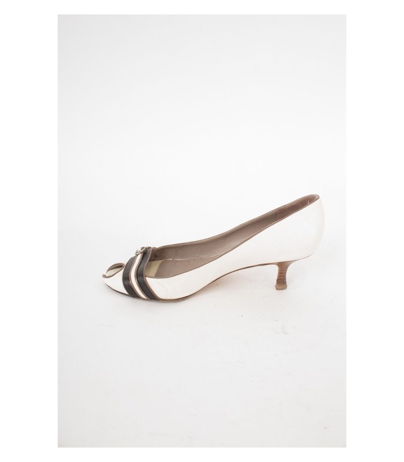 LAUREL Damen Pumps Sandaletten Gr. EU 38 Leder – Foto 4