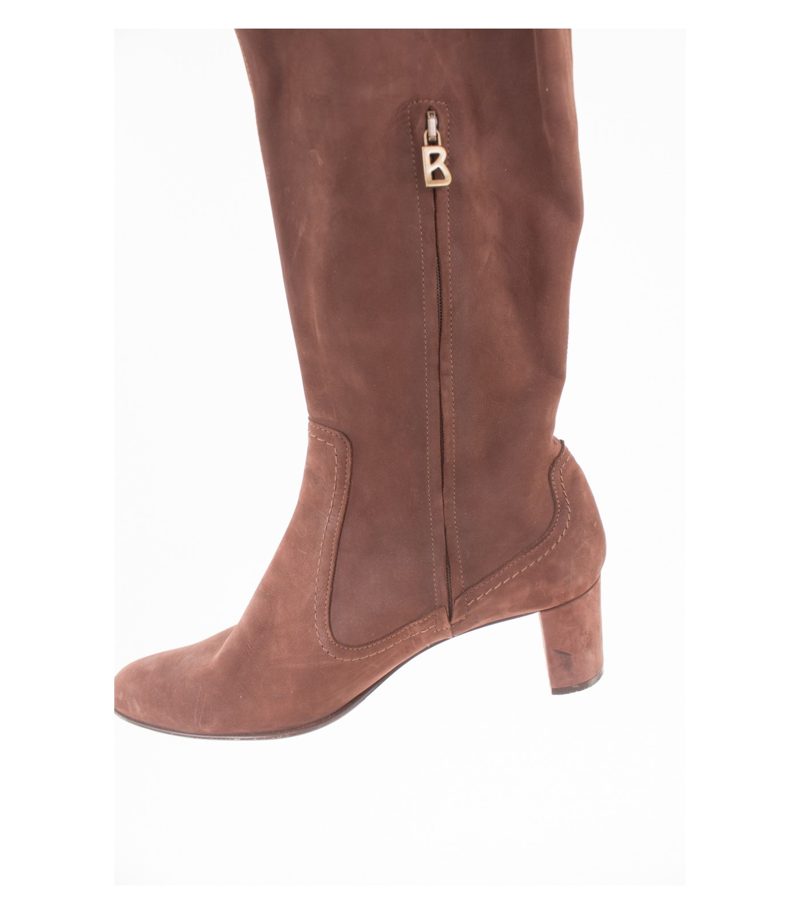 BOGNER Damen Stiefel Veloursleder Gr. EU 41 Braun Leder – Foto 4