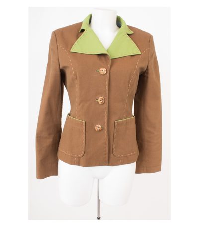 HABSBURG Damen Trachten-Blazer Gr. DE 34 Mehrfarbig Baumwolle