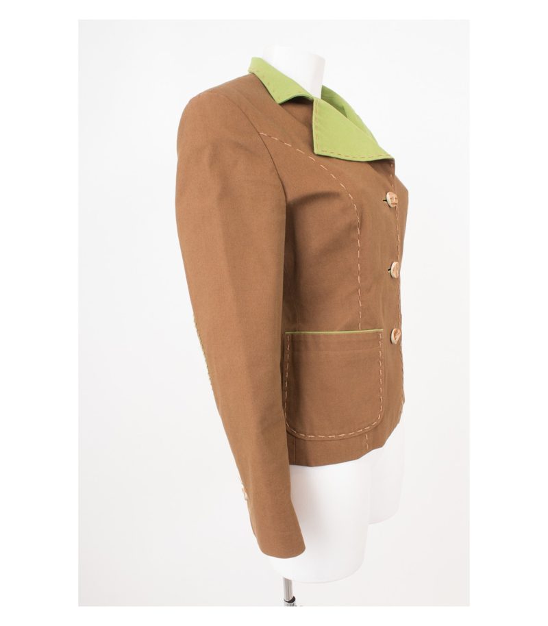 HABSBURG Damen Trachten-Blazer Gr. DE 34 Mehrfarbig Baumwolle – Foto 2