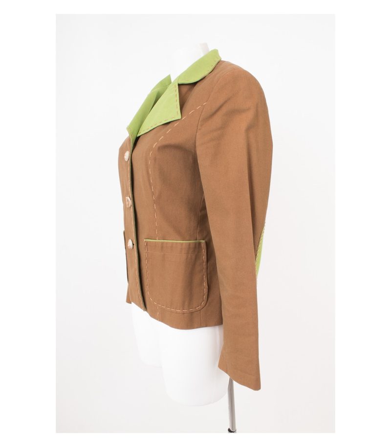 HABSBURG Damen Trachten-Blazer Gr. DE 34 Mehrfarbig Baumwolle – Foto 3