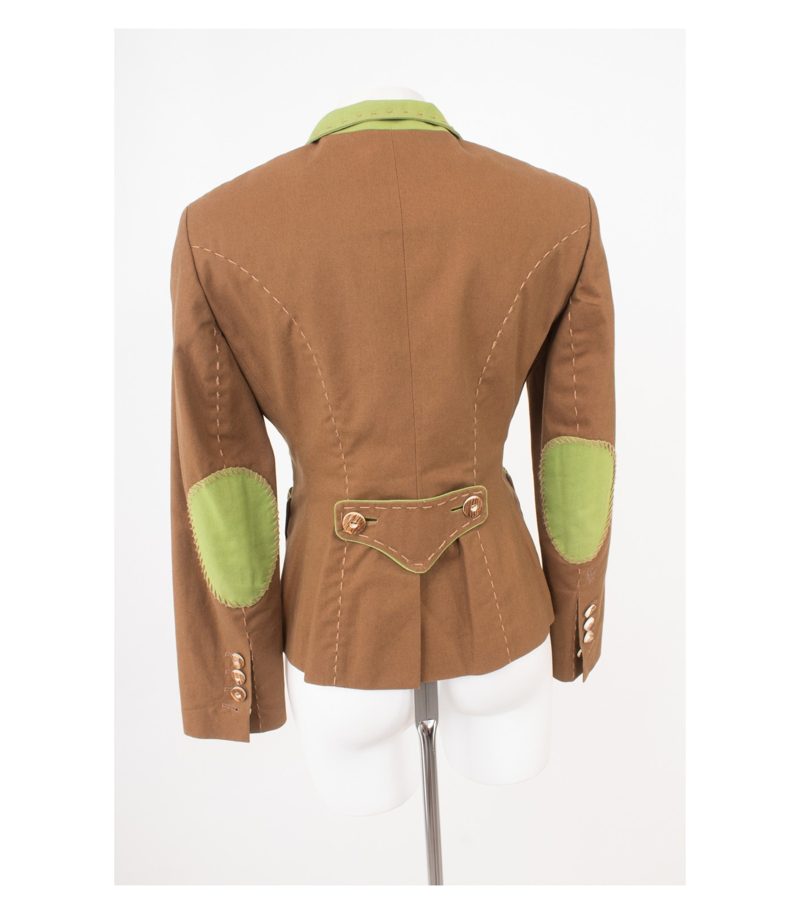 HABSBURG Damen Trachten-Blazer Gr. DE 34 Mehrfarbig Baumwolle – Foto 4